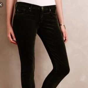 AG slim straight cords, size 32